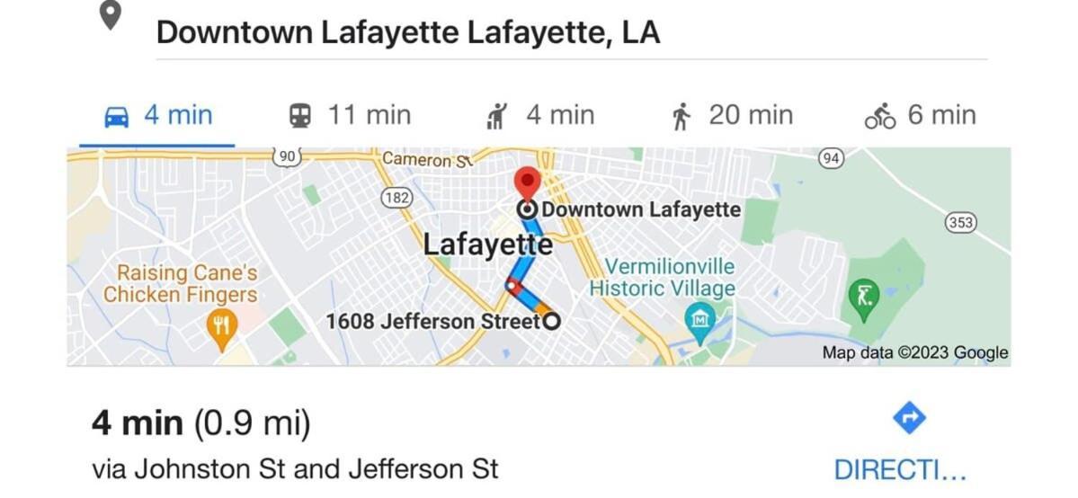 Jefferson 2 Hébergement de vacances Lafayette